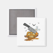 Aimant Programmateur principal Funny Halloween Party (Recto/Verso)