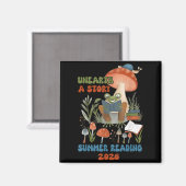 Aimant Programme de lecture estivale 2026 Unearth a Story (Recto/Verso)