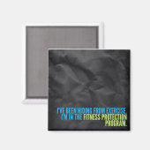 AIMANT PROGRAMME DE PROTECTION FITNESS (Recto/Verso)
