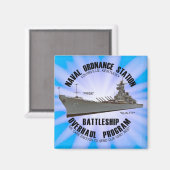 Aimant Programme de refonte du navire de guerre NOSL Magn (Recto/Verso)