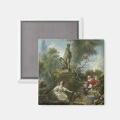Aimant Progrès de l'amour : Le Rendez-vous de Fragonard (Recto/Verso)