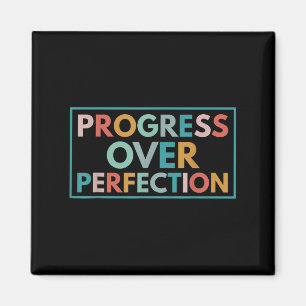 Aimant Progrès Motivationnel Sur La Perfection Retour À S