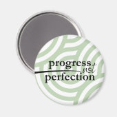 Aimant Progresser Et Non Perfectionner (Recto/Verso)