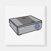 Aimant Projecteur vidéo (Devant)