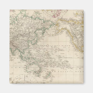 Aimant Projection de Mercators dans le monde