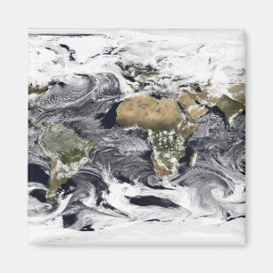 Aimant Projection équidistante cylindrique