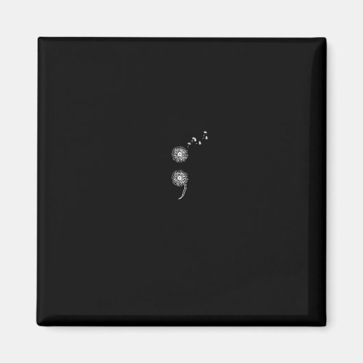 Aimant Projet Suicide Prévention Blowball Dandelion Pull (Devant)