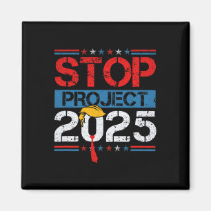 Aimant Projet Trump 2025 - Projet anti-Trump 1