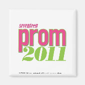 Aimant Prom 2011 - Vert (Devant)