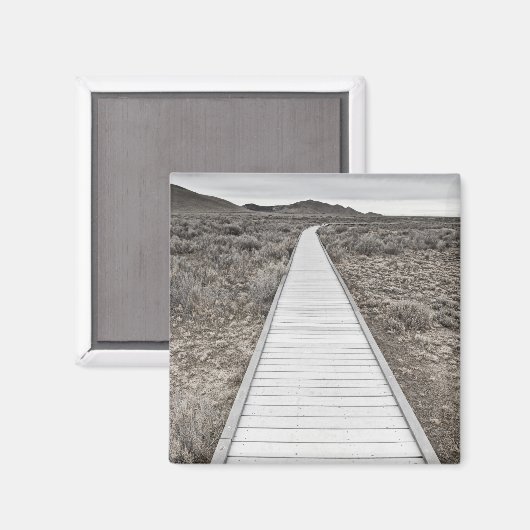 Aimant Promenade à travers le désert (Recto/Verso)