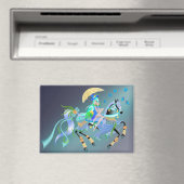 Aimant Promenade Cheval Enchantée (In Situ (Lave-vaisselle))