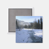 Aimant Promenade matinale vers Whistler Village (Recto/Verso)