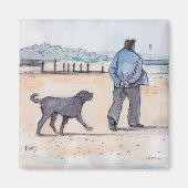 Aimant promener le chien - 07 (Devant)