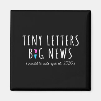 Aimant Promoted To Auntie Again 2026-2nd Baby Announcemen