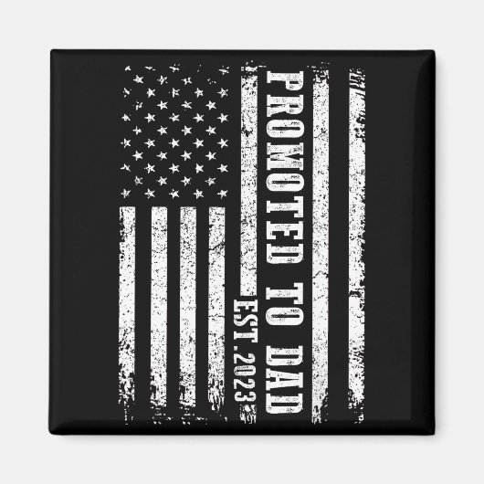 Aimant Promoted To Dad 2023 Funny Shirt For New Dad  (Devant)