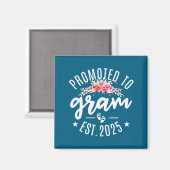 Aimant Promoted To Gram 2025 Flower First Time New Grandm (Recto/Verso)