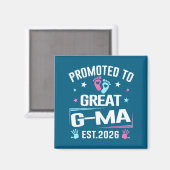 Aimant Promoted To Great G-ma Est 2026 Pregnancy Announce (Recto/Verso)