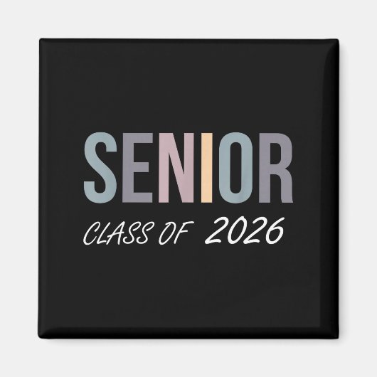 Aimant Promotion 2026 terminale 2026 lycée (Devant)