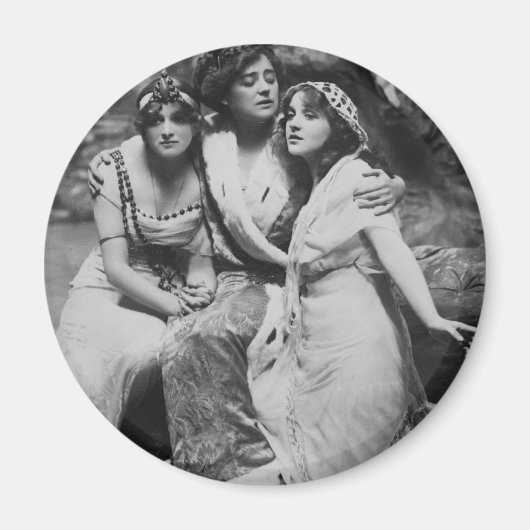 Aimant Promotion vintage pour tous (Devant)