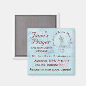 Aimant promotionnel pour Janie's Prayer (Recto/Verso)