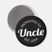 Aimant Promu À Oncle Est. 2024 I (Recto/Verso)