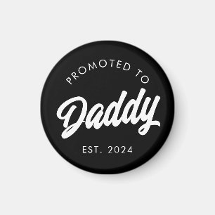 Aimant Promu à papa Nouveau papa Fête des pères cadeau