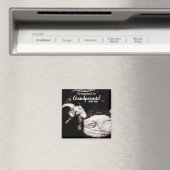 Aimant Promu aux grands-parents Faire-part de naissance b (In Situ (Lave-vaisselle))