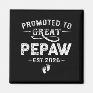 Aimant Promu Grand Pepaw Est 2026 Annonce de Grossesse