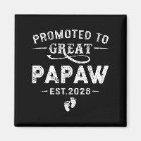 Promu Grand-Père Papaw Établ 2026 Annonce de Gross
