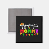 Aimant Promu maman cinco de mayo grossesse (Recto/Verso)