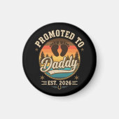 Aimant Promu Papa en 2026 (Devant)