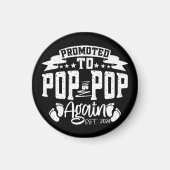 Aimant Promu Pop Pop Encore Une Fois Dès 2024 Drôle Grand (Devant)