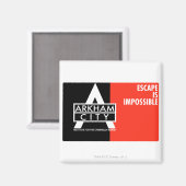 Aimant Propagande AC - L'évasion est impossible (Recto/Verso)