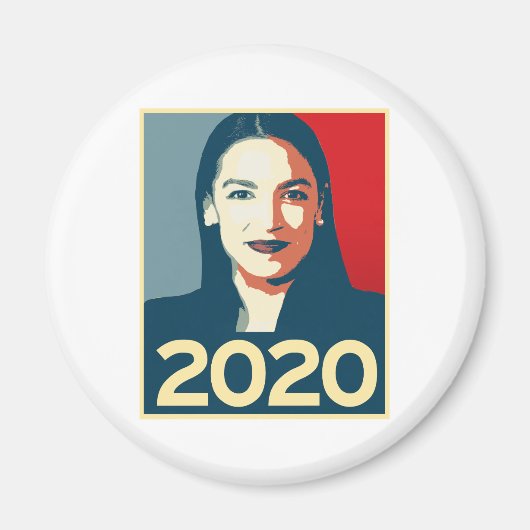 Aimant Propagande AOC 2020 (Devant)