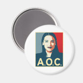 Aimant Propagande AOC 2024 (Recto/Verso)