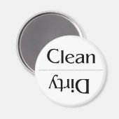 Aimant Propre et sale : simple et simple (Recto/Verso)