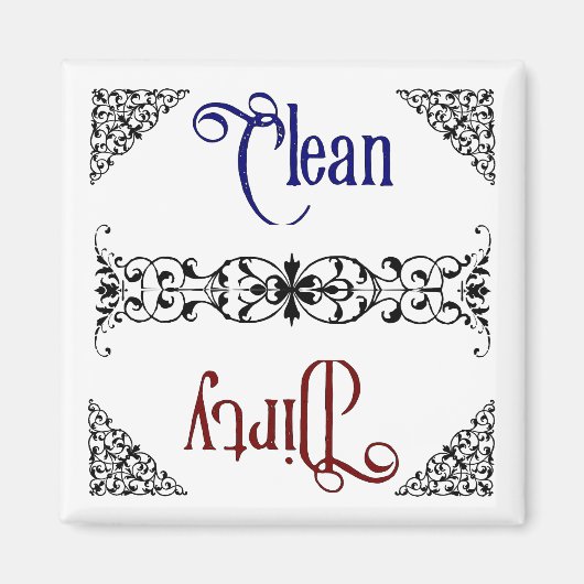 Aimant Propre ou sale (Devant)