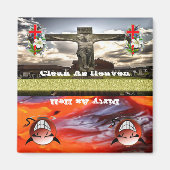 Aimant propre ou sale 2 de ciel ou d'enfer de (Devant)