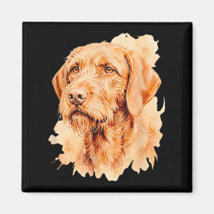 Aimant Propriétaire de chien Wirehaired Vizsla - Œuvre d'