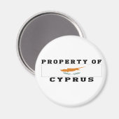 Aimant Propriété De Chypre (Recto/Verso)