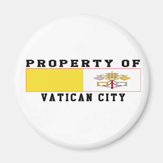 Aimant Propriété De La Ville Du Vatican (Devant)