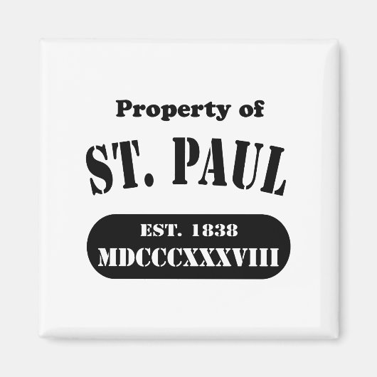 Aimant Propriété de Saint Paul (Devant)