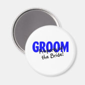 Aimant Propriété Groom De La Mariée (Recto/Verso)