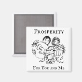 Aimant Prospérité pour vous et moi (Recto/Verso)