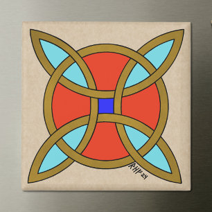 Aimant Protection nordique contre la sorcellerie ou le no