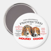 Aimant Protégé par des chiens de garde (Recto/Verso)