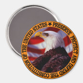 Aimant Protéger Et Défendre (Recto/Verso)