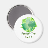 Aimant Protéger La Terre (Recto/Verso)