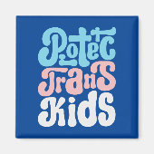 Aimant Protéger l'aimant Trans Kids (Devant)