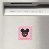 Aimant #Proud2BNaturalMe #LockerAffirmations (In Situ (Lave-vaisselle))